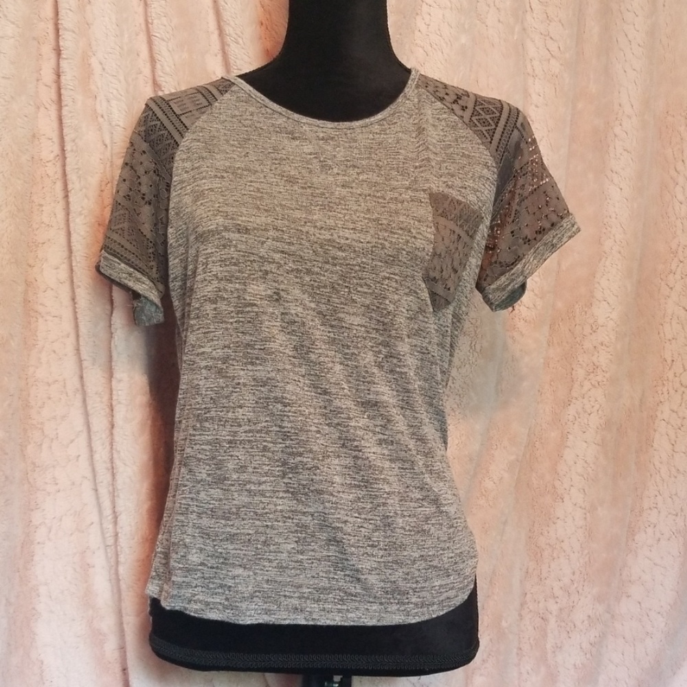 Gray Lacey Tshirt